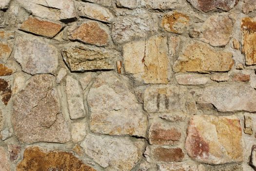 irregular big stones wall texture