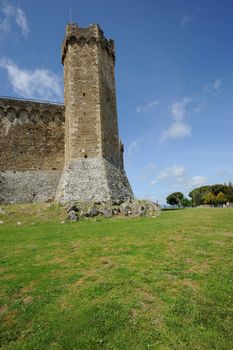 Medieval town of Montalcino, Tuscany, Italy, UNESCO World Heritage Site