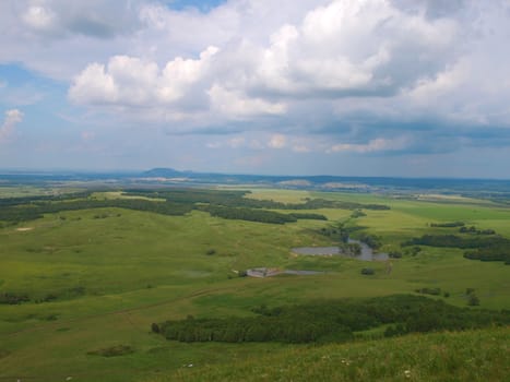 Beautiful summer landscape