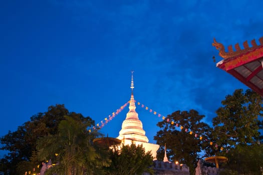 Famous white church, northern Thailand