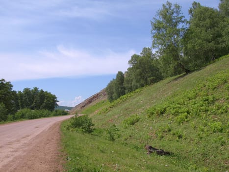 Road on the mountains