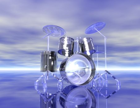 Digital visualization of drums