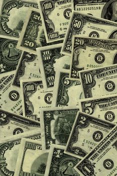 Digital composition / Financial crisis / Bank notes