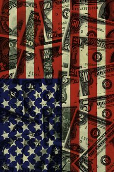 Digital composition / Financial crisis / Bank notes