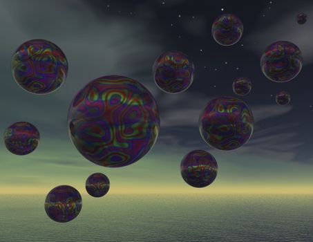 digital composition of virtual reality