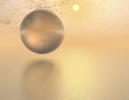 digital composition of virtual reality