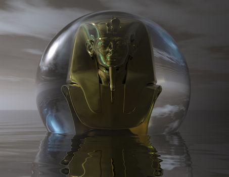 digital rendering of tut anch amun