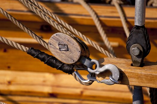 Detail of a ship