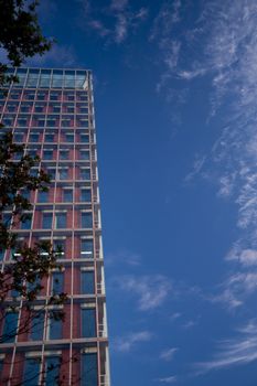 modern building in amsterdam