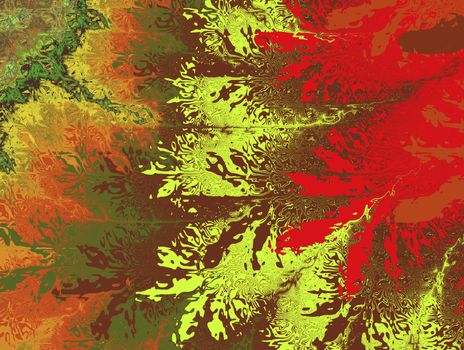 digital rendering of a fractal