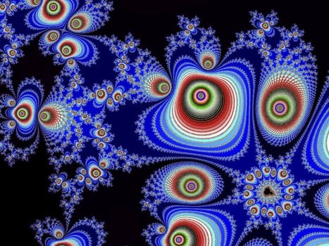 digital rendering of a fractal