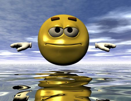 digital rendering of an emoticon