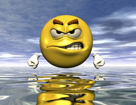 digital rendering of an emoticon