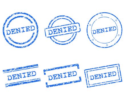 Denied stamps