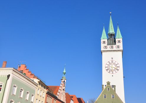 Tower in Straubing, Bavaria