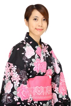 Japanese kimono woman