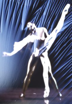 digital composition of ballet dancers