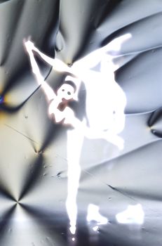 digital composition of ballet dancers