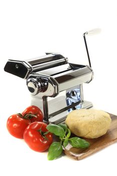 a pasta machine homemade pasta dough