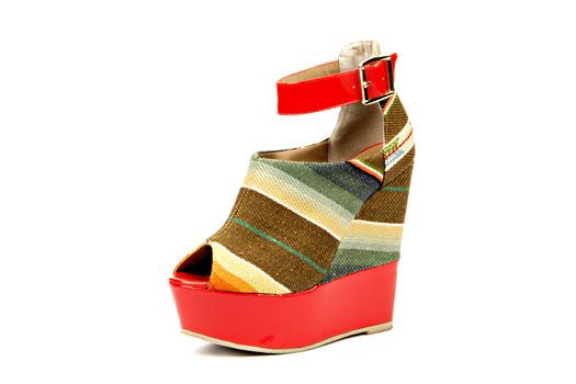 colored cork platform heel sandal







women shoe, platform heel