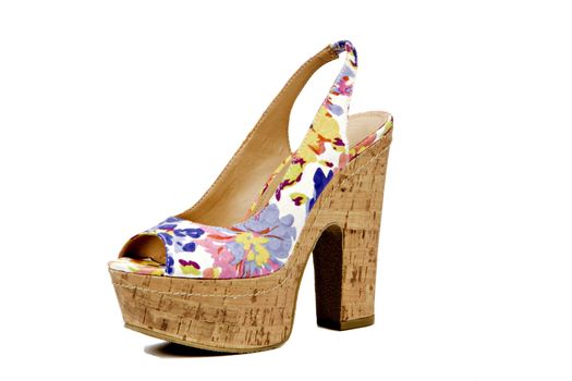 women shoe, platform heel