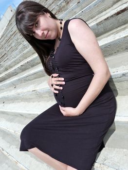 Pregnant, mom, wife, replenishment, baby, expecting mothers, parents, life, a great mother, belly, pregnancy
