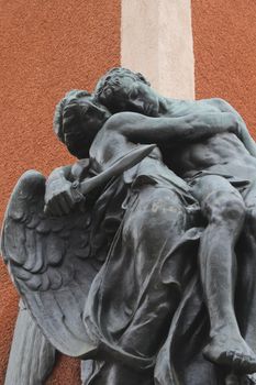 War memorial monument, Marostica, veneto, Italy.