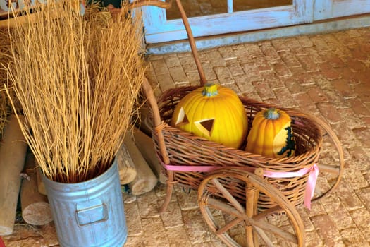 Halloween Pumpkin, Scary Jack O'Lantern is in cart.