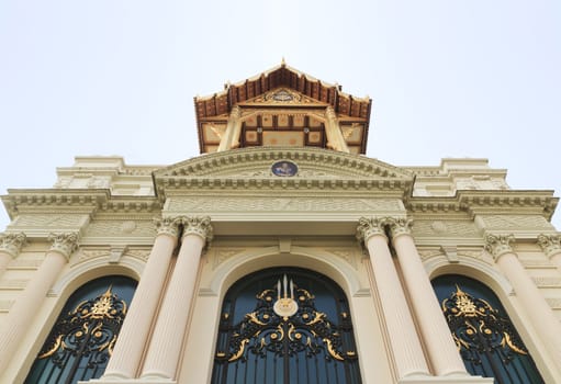 Top building of Grand palace bangkok, thailand