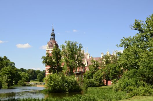 This beautiful castle surrounded by gardens in the English style of the 19th century was inspired by Prince Hermann Pueckler-Muskau. Muskauer Park is part of UNESCO World Heritage Site. It is located on both sides of the Neisse River which is the Polish and German border.