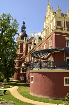 This beautiful castle surrounded by gardens in the English style of the 19th century was inspired by Prince Hermann Pueckler-Muskau. Muskauer Park is part of UNESCO World Heritage Site. It is located on both sides of the Neisse River which is the Polish and German border.