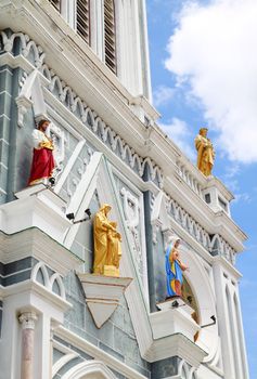 Cathedral church, Samut Songkhram, Thailand