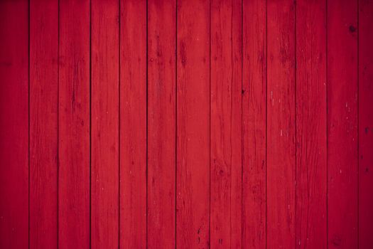 red wooden boards as a background