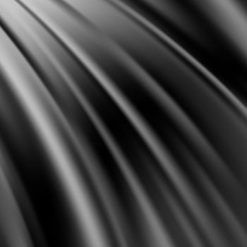 Beautiful Black Silk. Drapery Abstract Background