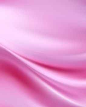 Pink Silk Fabric for Drapery Abstract Background