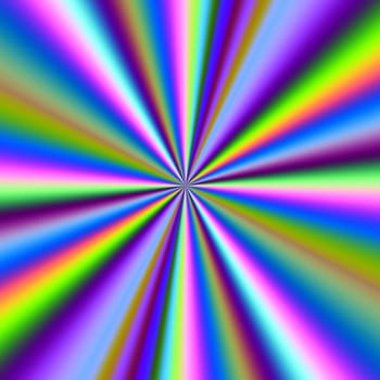 generated coloured rays dissecting space form an abstract background