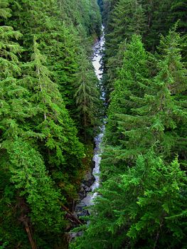 A photograph of mountain scenery.