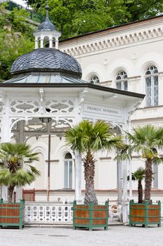 Spring Freedom (Pramen Svoboda) Karlovy Vary (Carlsbad), Czech Republic