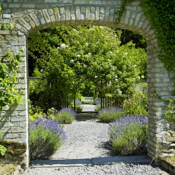 Ballinlough Castle Gardens, County Westmeath, Ireland