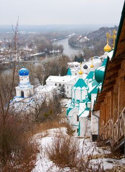 Monastery in east part of Ukraine