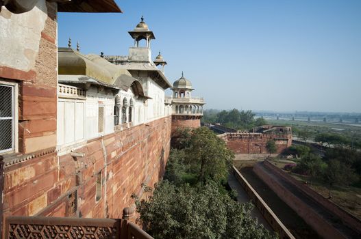 Red Fort in Agra, Uttar Pradesh, India
