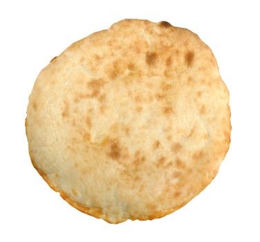 Georgian lavash isolated on a white background