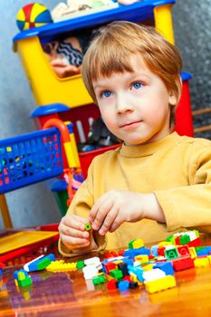 handsome boy designs with blocks