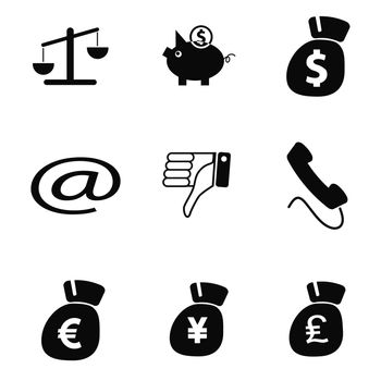 vector business icons set 7