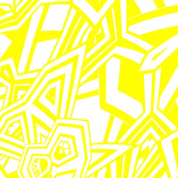 abstract background from tints white and yellow made from casual, broken geometrical figures