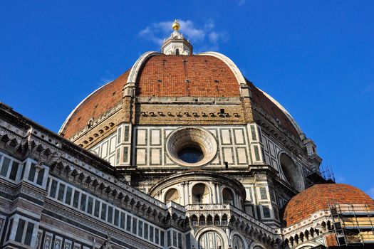 Duomo of Florence, in the Italian Tuscany.