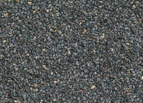 Black sesame background