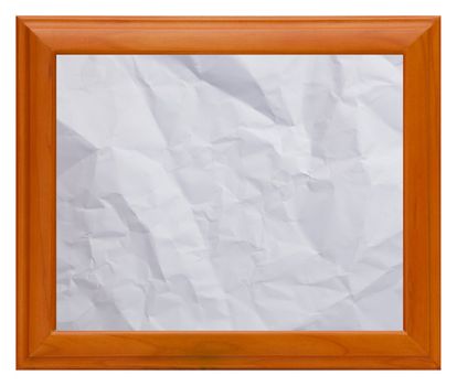 Isolate Wooden frame