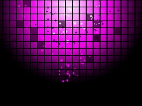 Abstract disco poster background