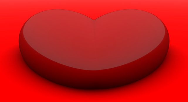 purple heart, covered the speck of light on a red background